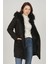 Kadın Kapüşonlu Kaban 4223132 Siyah 2