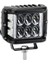 Beyaz LED Sarı Çakarlı Kare Off Road Sis Farı Çalışma Lambası 12 LED 10-30V 36W 1