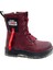 Bordo Şeffaf Taban Çocuk Günlük Postal Bot (31-35) 1