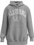 Bisiklet Yaka Açık Gri Kadın Sweatshirt 12223309 1