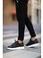 - Siyah Deri Sneakers Erkek Ayakkabı 3