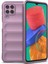 Galaxy M33 İçin Kaymaz Silikon Telefon Kılıfı - Mor (Yurt Dışından) 1
