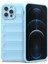 iPhone 12 Pro Max İçin Kaymaz Silikon Telefon Kılıfı - Mavi (Yurt Dışından) 2