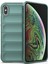 iPhone XS/iPhone X için Kaymaz Silikon Telefon Kılıfı - Yeşil (Yurt Dışından) 4