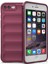 iPhone 8 Plus / 7 Plus İçin Kaymaz Silikon Telefon Kılıfı - Koyu Kırmızı (Yurt Dışından) 2