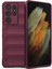 Galaxy S21 Ultra 5G İçin Kaymaz Silikon Telefon Kılıfı - Koyu Kırmızı (Yurt Dışından) 2