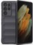 Galaxy S21 Ultra 5G İçin Kaymaz Silikon Telefon Kılıfı - Koyu Gri (Yurt Dışından) 1