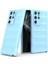 Galaxy S22 Ultra 5G İçin Kaymaz Silikon Telefon Kılıfı - Mavi (Yurt Dışından) 1