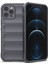 iPhone 12 Pro İçin Kaymaz Silikon Telefon Kılıfı - Koyu Gri (Yurt Dışından) 1