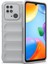 Redmi 10C İçin Kaymaz Silikon Telefon Kılıfı - Gri (Yurt Dışından) 1