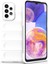 Galaxy A23 İçin Kaymaz Silikon Telefon Kılıfı - Beyaz (Yurt Dışından) 1