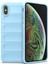iPhone XS / iPhone X İçin Kaymaz Silikon Telefon Kılıfı - Mavi (Yurt Dışından) 2