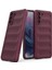Galaxy S21 Plus 5G İçin Kaymaz Silikon Telefon Kılıfı - Koyu Kırmızı (Yurt Dışından) 1