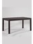 Rattan Masa 90X150 Camsız Kahverengi Bahçe Balkon Teras Masası 1