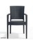 Rattan Masa Takımı 90x150 Camlı Masa 6 Kişilik Sandalye Seti Bahçe Balkon Teras Takımı Antrasit 4