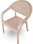 Rattan Masa Takımı 80X140 Camlı Masa 6 Kişilik Sandalye Seti Bahçe Balkon Teras Takımı 5