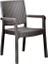 Rattan Masa Takımı 90X150 Camsız Masa 6 Kişilik Sandalye Seti Bahçe Balkon Teras Takımı 4