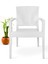 Rattan Masa Takımı 90x150 Camlı Masa 6 Kişilik Sandalye Seti Bahçe Balkon Teras Takımı 4