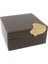 Kahverengi Gold Takı Kutusu 22X22X11CM 1