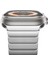 Apple Watch Series 8 7 6 Se 5 4 3 2 1 Uyumlu 42MM 44MM 45MM Metal Paslanmaz Çelik Kordon Magnetic Mıknatıslı Baklalı Loop Lüx Kordon Stainless Steel 1