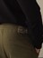 Erkek Haki Pamuklu Kargo Cep Sweat Pantolon 4