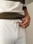 Erkek Beyaz Regular Fit Polar Sweat Pantolon 3