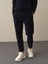 Erkek Lacivert Regular Fit Polar Sweat Pantolon 2