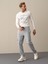 Erkek Gri Regular Fit Kargo Cep Pantolon 2