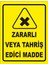 Zaralı Veya Tahriş Edci Madde Uyarı Levhası 1