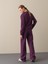 Kadın Mor Regular Fit Sweatshirt 4