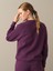 Kadın Mor Regular Fit Sweatshirt 5