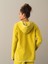 Kadın Sarı Fermuarlı Polar Sweatshirt 4