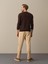 Erkek Kahverengi Regular Fit Basic Kazak 5