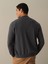 Erkek Antrasit Düğmeli Basic Hırka 5