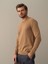 Erkek Camel Regular Fit Basic Kazak 3