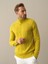 Erkek Sarı Pamuklu Regular Fit Kazak 3
