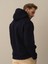 Erkek Lacivert Oversize Basic Sweatshirt 4