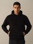 Erkek Siyah Oversize Basic Sweatshirt 1