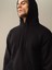 Erkek Siyah Oversize Basic Sweatshirt 2