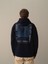 Erkek Lacivert Oversize Baskılı Sweatshirt 5