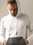 Erkek Beyaz Regular Fit Sweatshirt 3