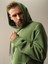 Erkek Yeşil Oversize Basic Sweatshirt 1
