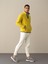 Erkek Sarı Regular Fit Polar Sweatshirt 2