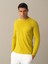 Erkek Sarı %100 Pamuk Regular Fit Tişört 2