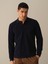 Erkek Lacivert Polo Yaka Fit Basic Tişört 2