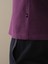 Erkek Mor Polo Yaka Fit Basic Tişört 3