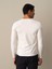 Erkek Beyaz Modal Basic Tişört 3