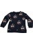 Divonette Sweatshirt Kiraz Desenli Lacivert 1