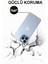 Caseworld Apple iPhone 14 Pro Max Kapak Lens Standlı Sararmaz Şeffaf Silikon Kılıf - Mavi 4