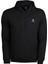 Basic Erkek Siyah Kapüşonlu Sweatshirt 1